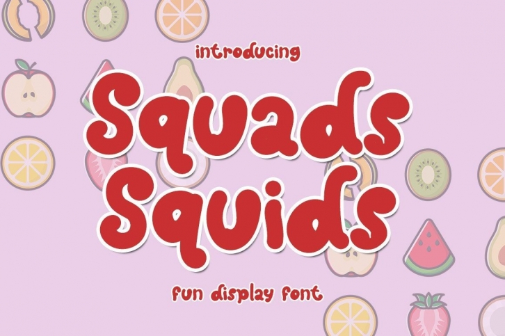 Squads Squids Font Download