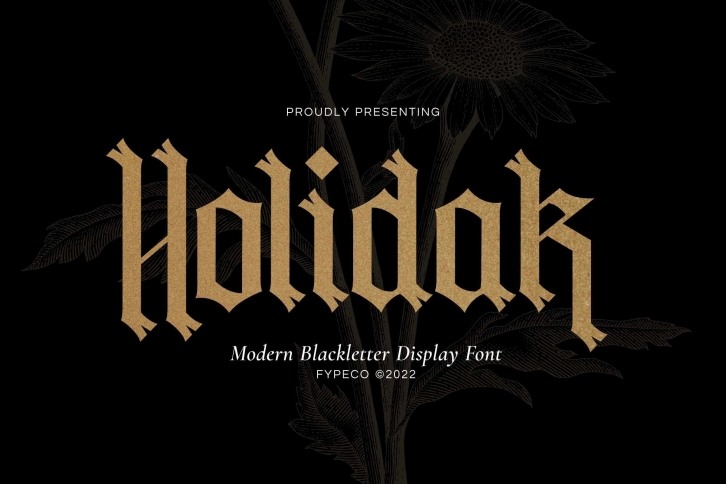 Holidak Font Download