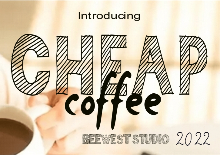 Cheap Coffee Font Download