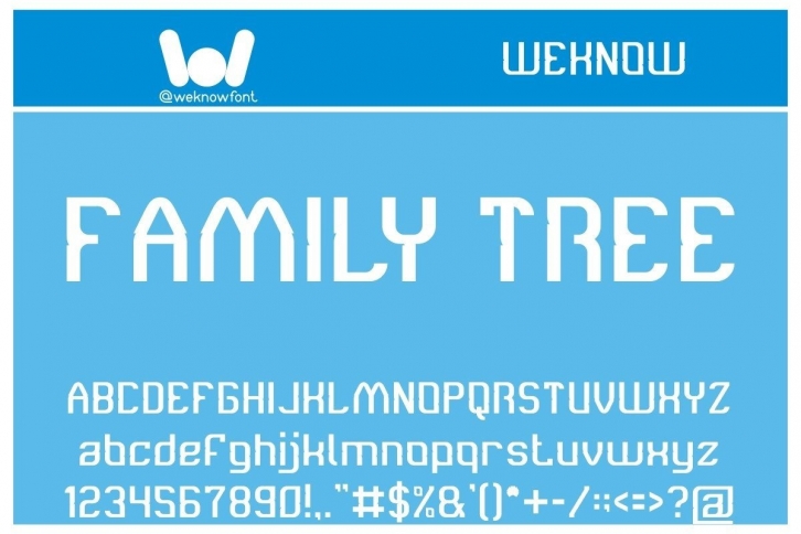 Family Tree Font Download