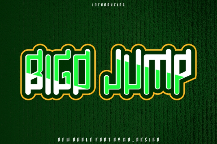 Bigo Jump Font Download