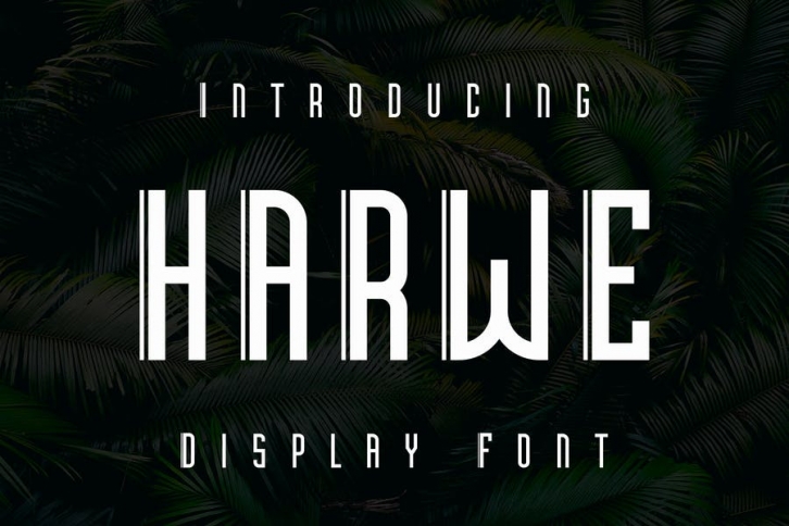 Harwe Font Download