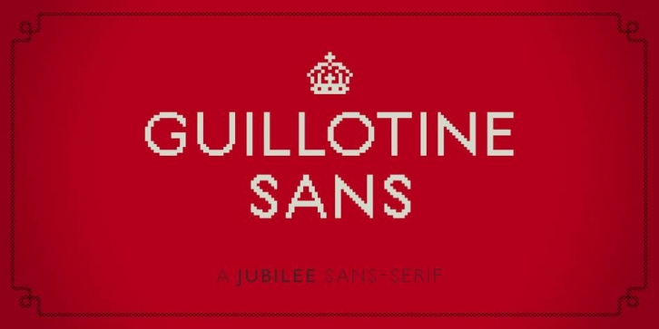 SB Guillotine Sans Font Download