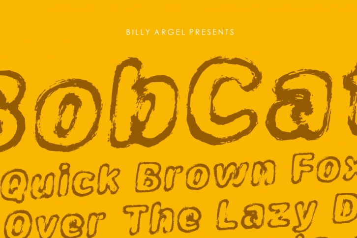 Bob Cat Italic Font Download