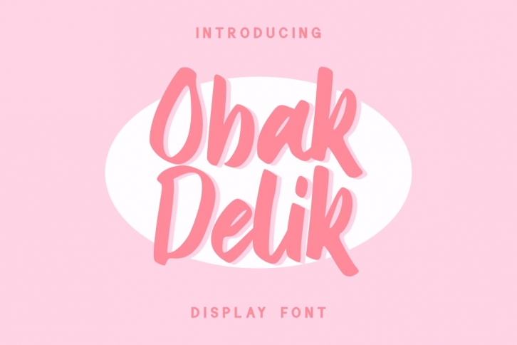 Obak Delik Font Download