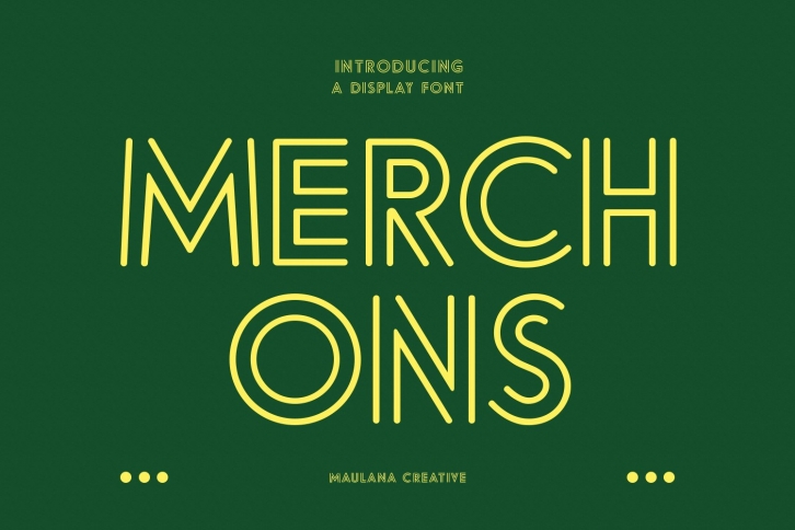 Merchons Sans Display Font Download
