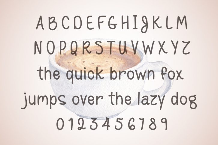 Coffee for Breakfas Font Download