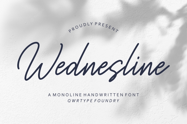 Wednesline Font Download