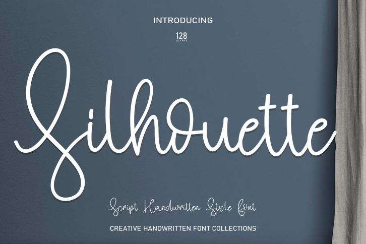 Silhouette Font Download