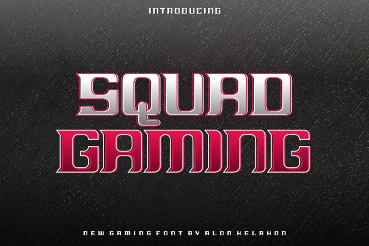 Squad Gaming Font Download