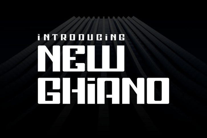 NewGhiano Font Font Download