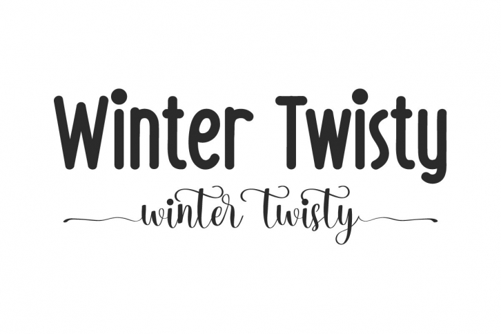 Winter Twisty Font Download