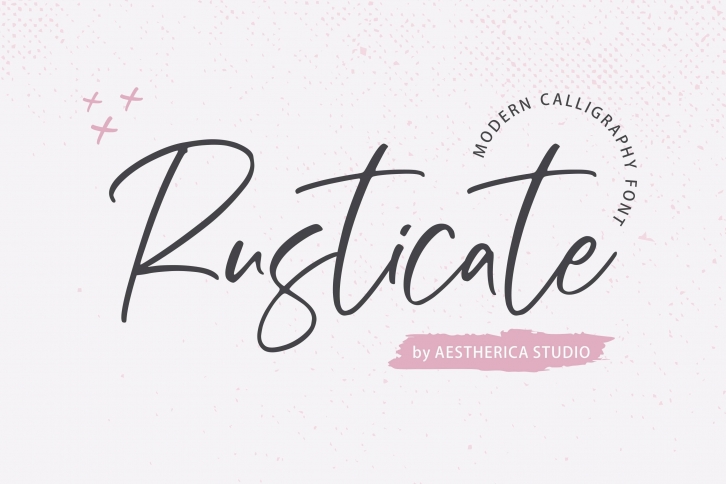 Rusticate Font Download