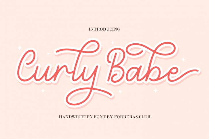 Curly Babe Font Download