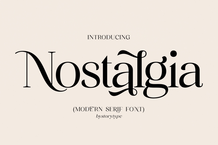 Nostalgia Font Download