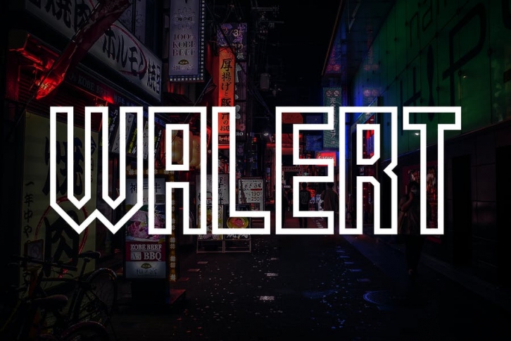 WALERT Font Font Download