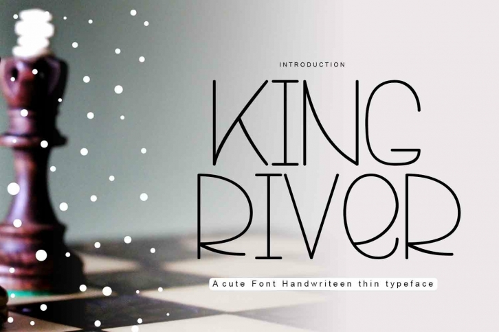 King River Font Download