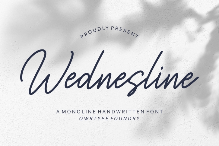 Wednesline Font Download