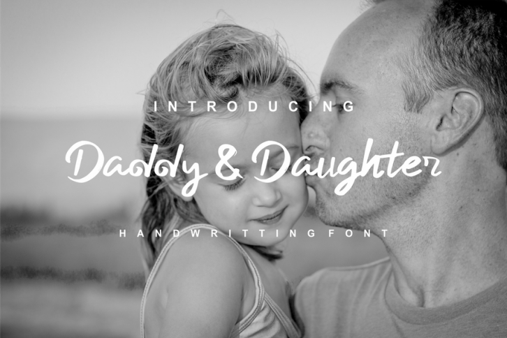 Daddy&Daughter Handwritting Font Font Download