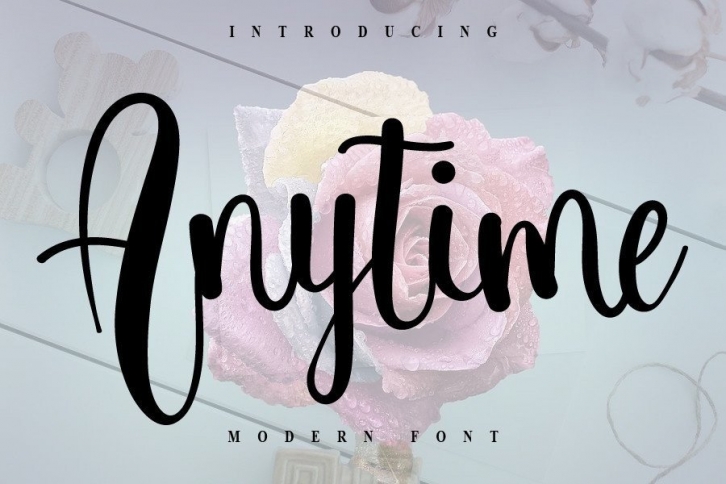 Anyitime Font Download
