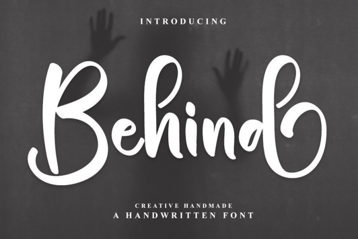 Behind Font Download
