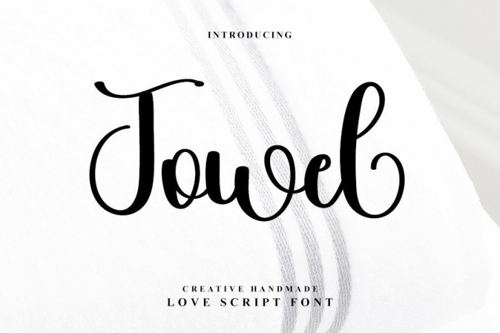 Towel Font Download