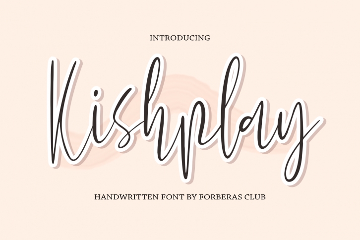 Kishplay Font Download