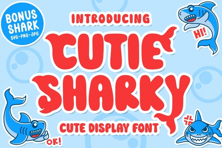 Cutie Sharky Font Download