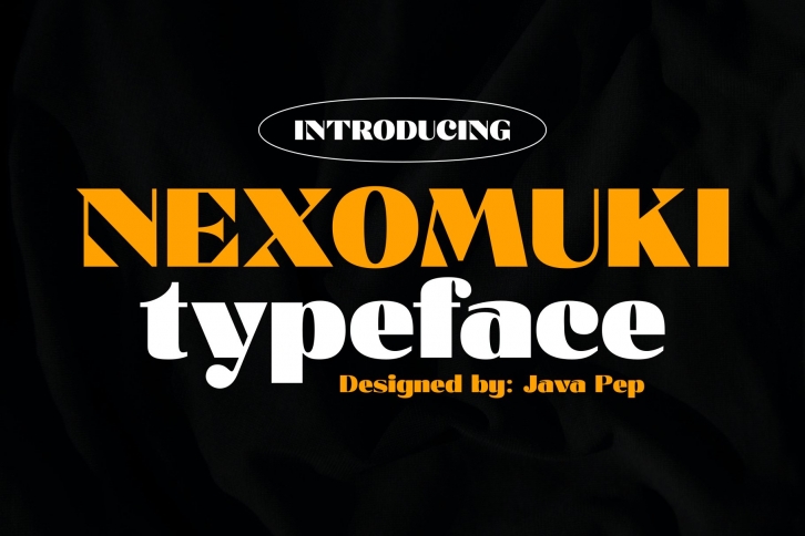 Nexomuki modern & bold sans Font Download