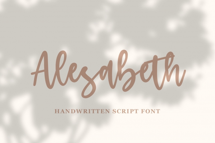 Alesabeth Font Download