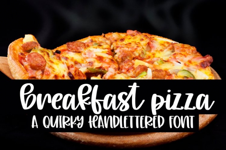 Breakfast Pizza Font Download