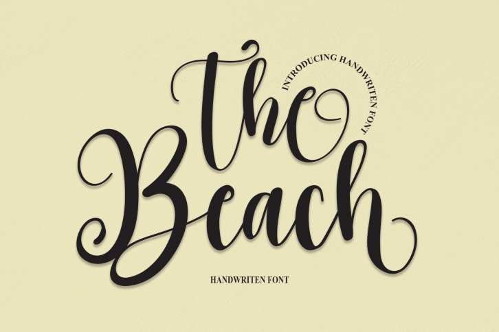 The Beach Font Download