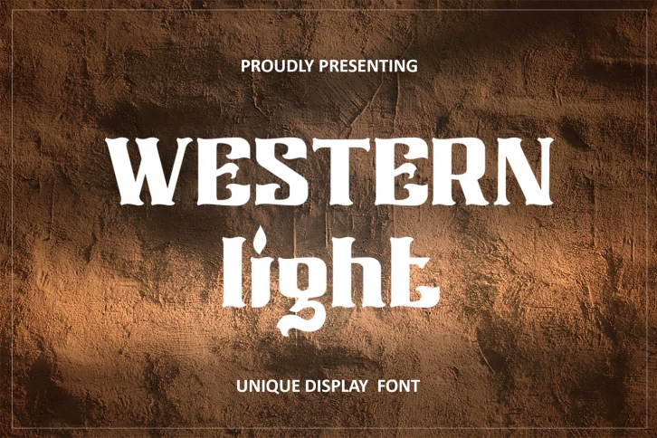 WESTERN LIGHT Font Download