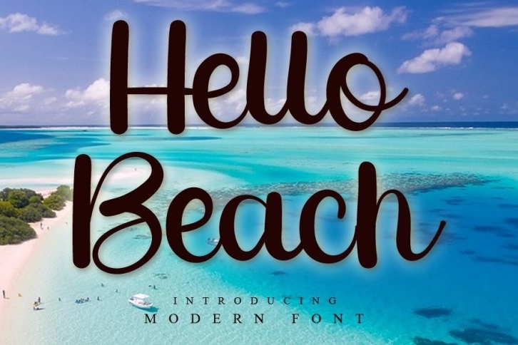 Hello Beach Font Download