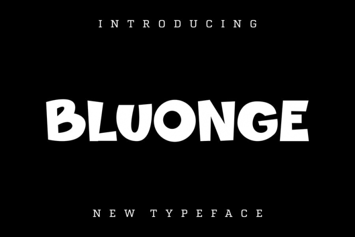 Bluonge Font Font Download