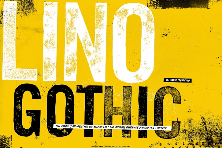 Display — Lino Gothic Font Download