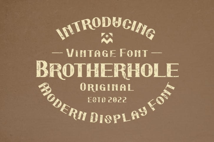 BrotherHole Font Font Download