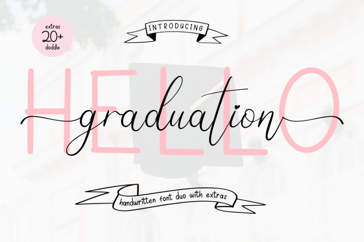 Hello Graduation Font Du Font Download