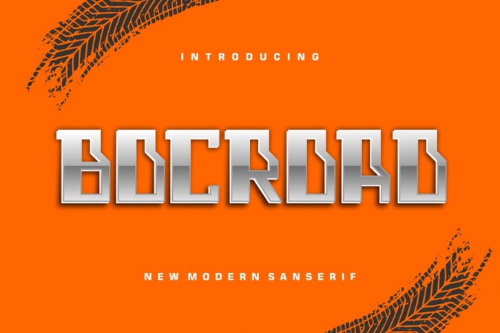 Bocroad font Font Download