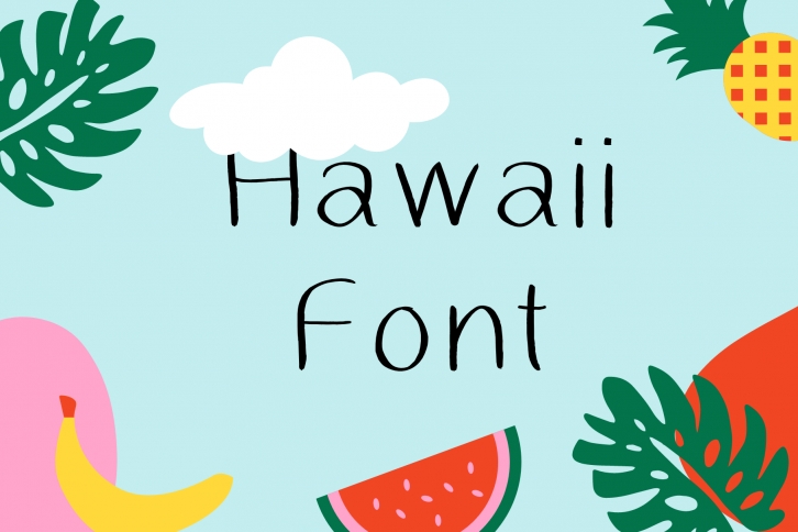Hawaii Font Download