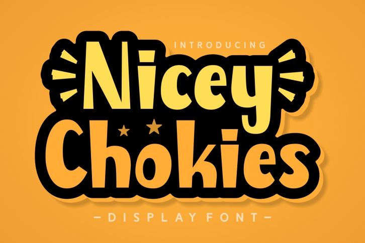 Nicey Chokies Font Download