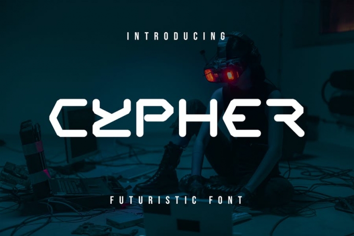 Cypher Futuristic Font Font Download