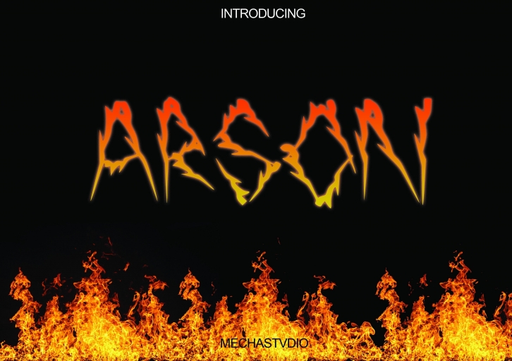Arson Font Download