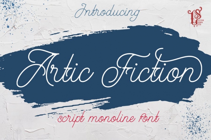 Artic Fiction - Retro Script Font Download