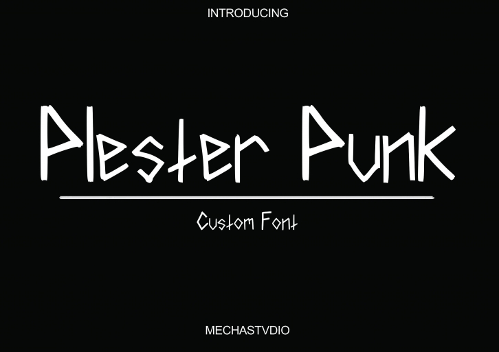Plester Punk Font Download