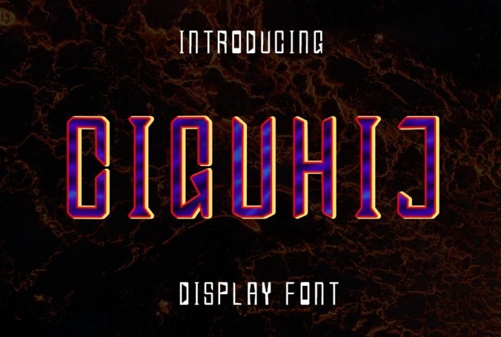 Ciguhij Font Download