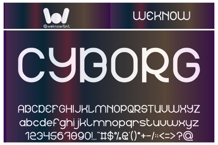 Cyborg Font Download