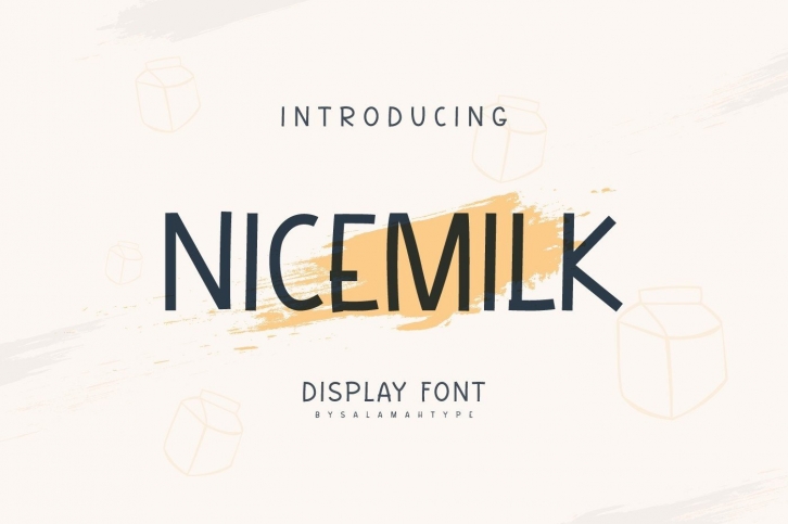 Nicemilk Font Download