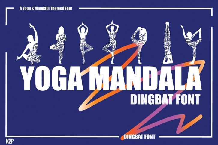 Yoga Mandala Font Download