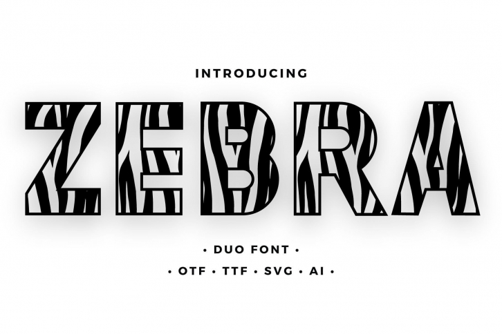 Zebra Font Download